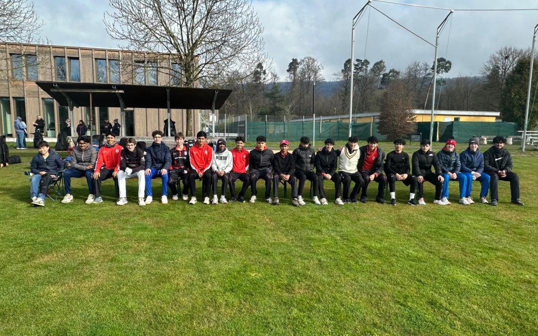 CS U19 national squad – the mostly sunny but chilly weather did not deter our young players!